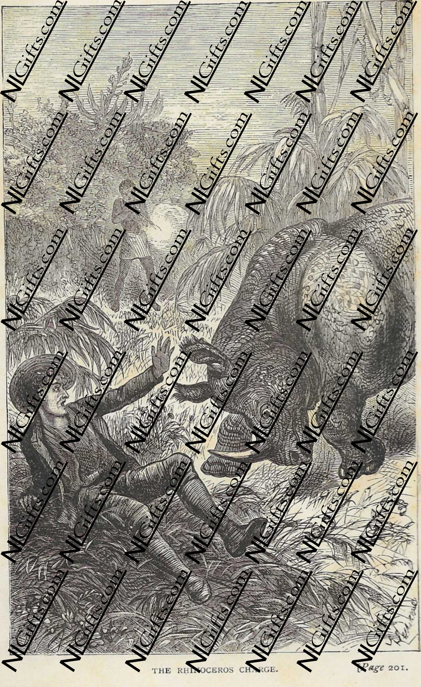 Images Digital Download - Hendricks The Hunter a Tale of Zululand 3P