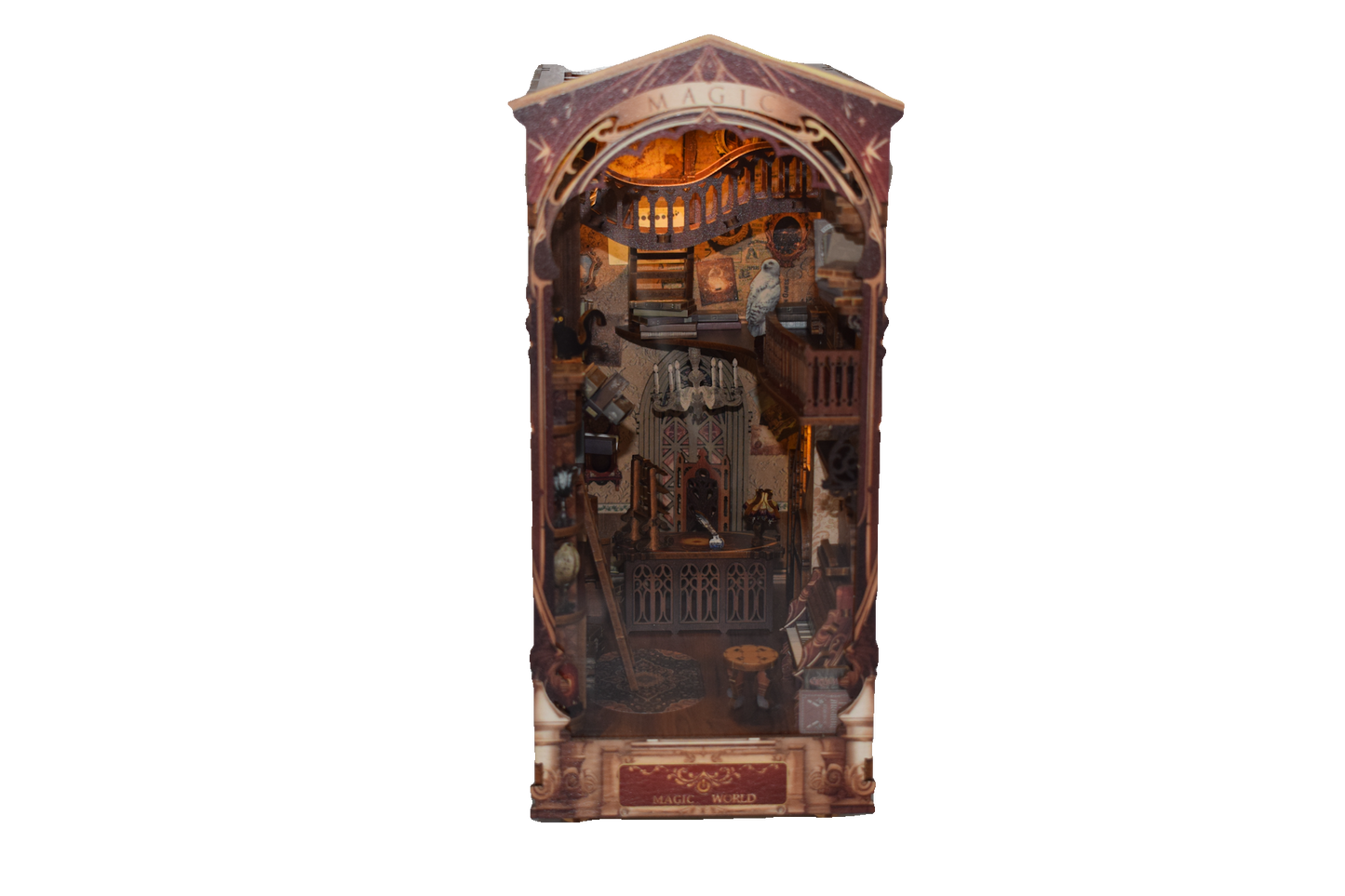Magic World - Miniature Book Nook with Touch sensitive Lights