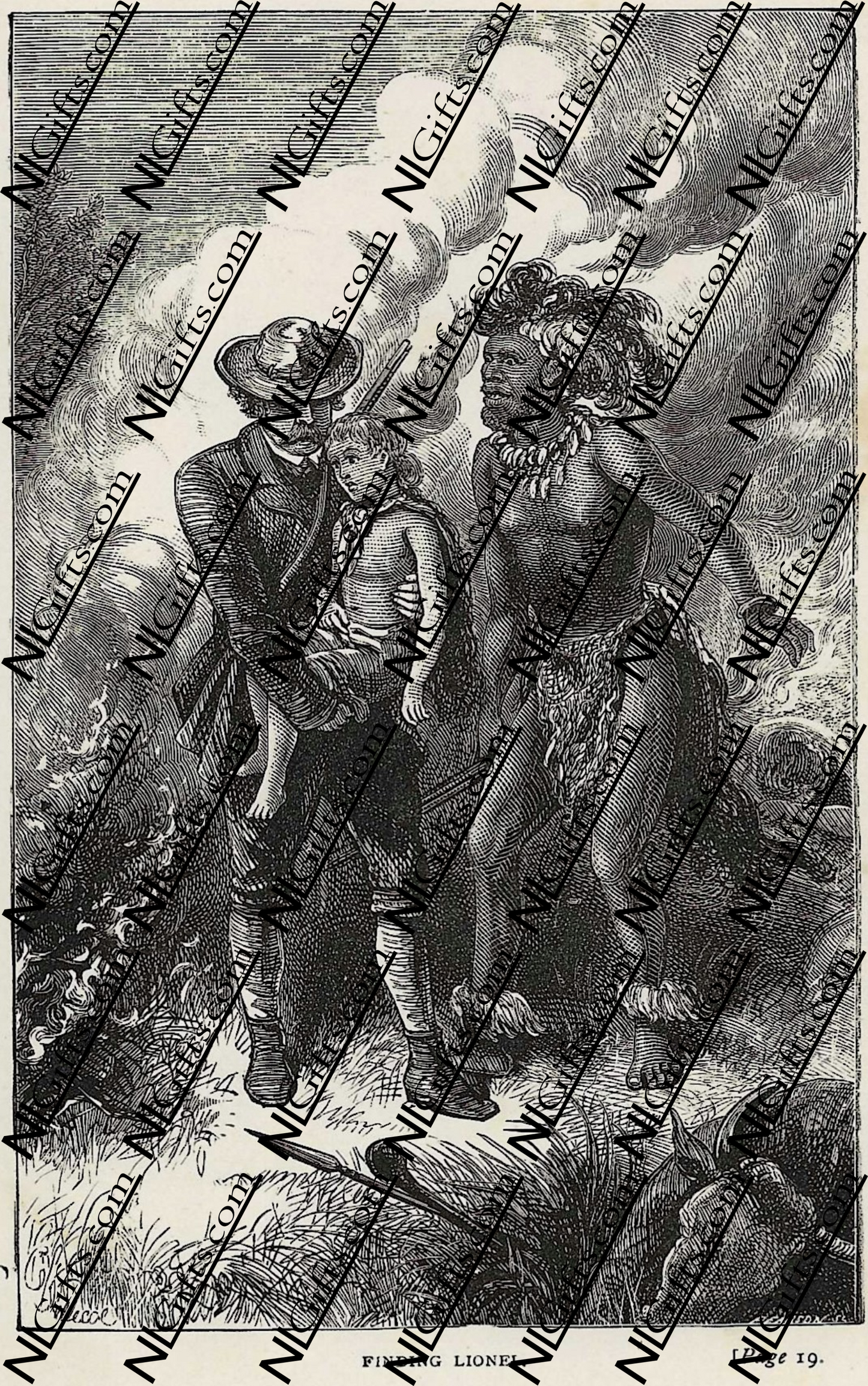 Images Digital Download - Hendricks The Hunter a Tale of Zululand 4P