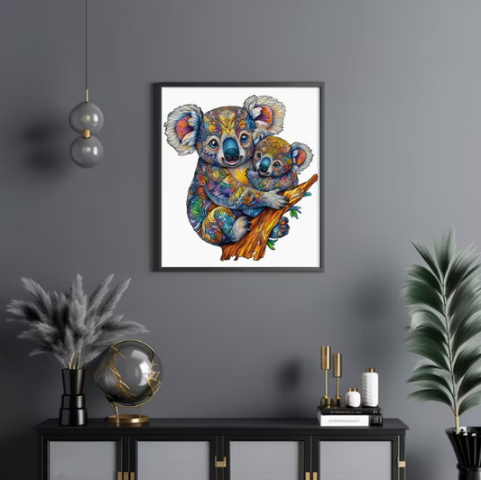 Koala Wooden Puzzle - Wall Art